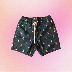 Forever 21 boat print shorts